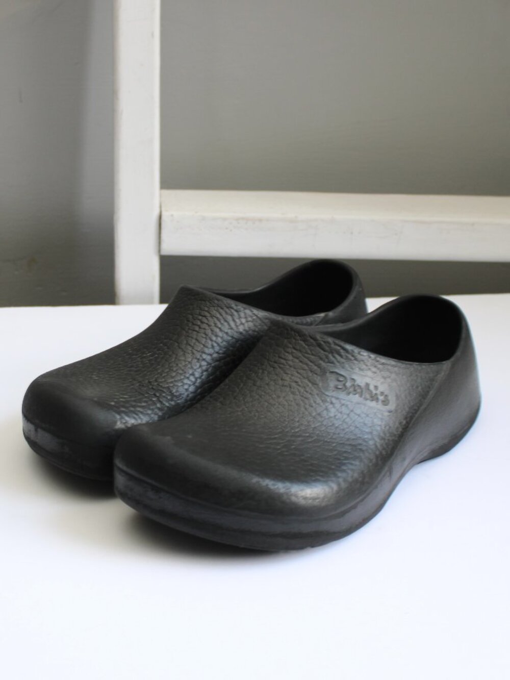BIRKENSTOCK Birki Black Profi Slip-On Clogs Size 9 Mens / 11 Women's - Picture 2 of 9